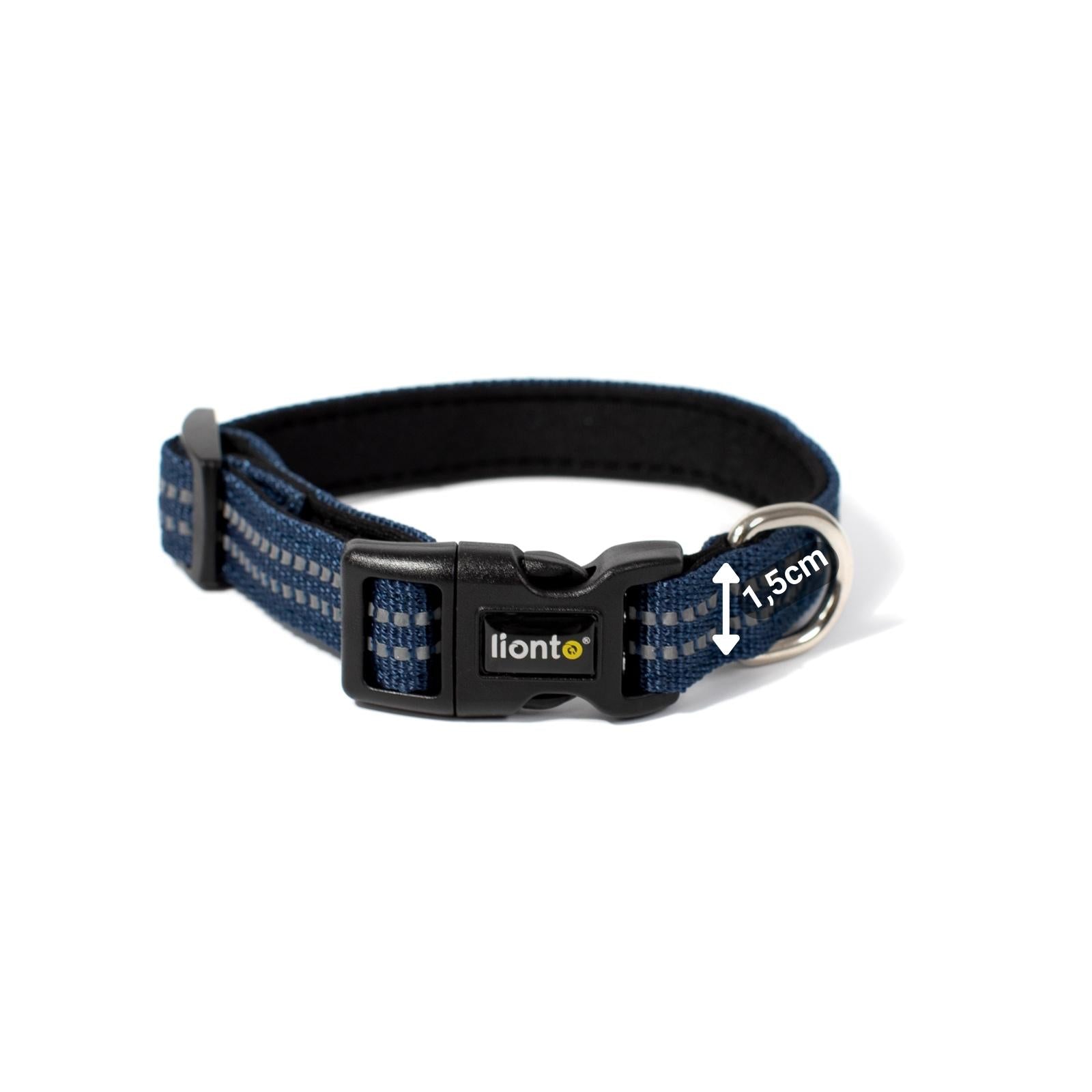 Hundehalsband gepolstert, reflektierend und wasserfest