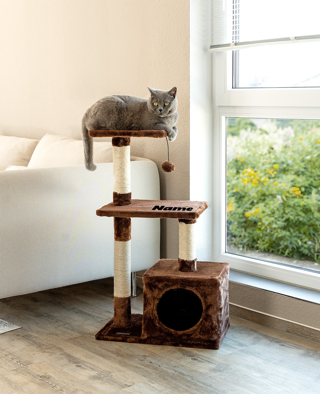 Kratzbaum 85 cm, personalisiert