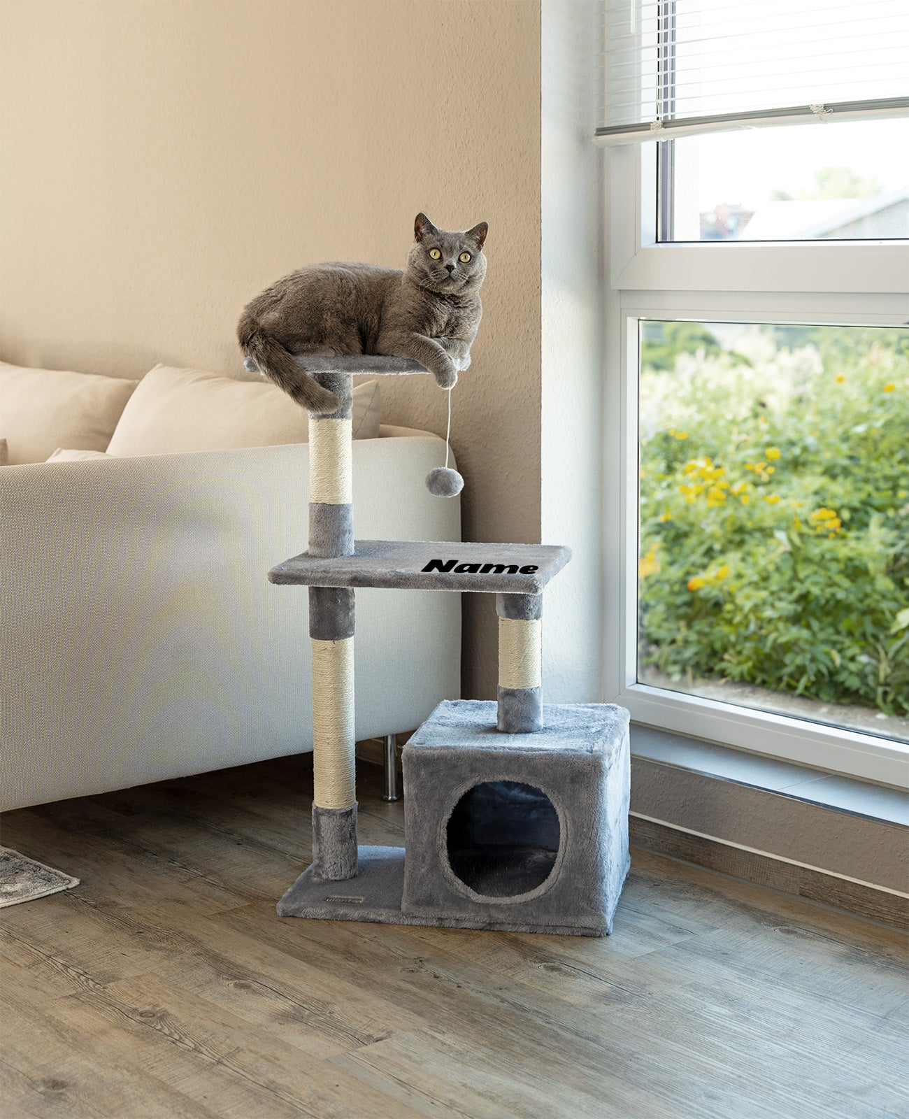 Kratzbaum 85 cm, personalisiert