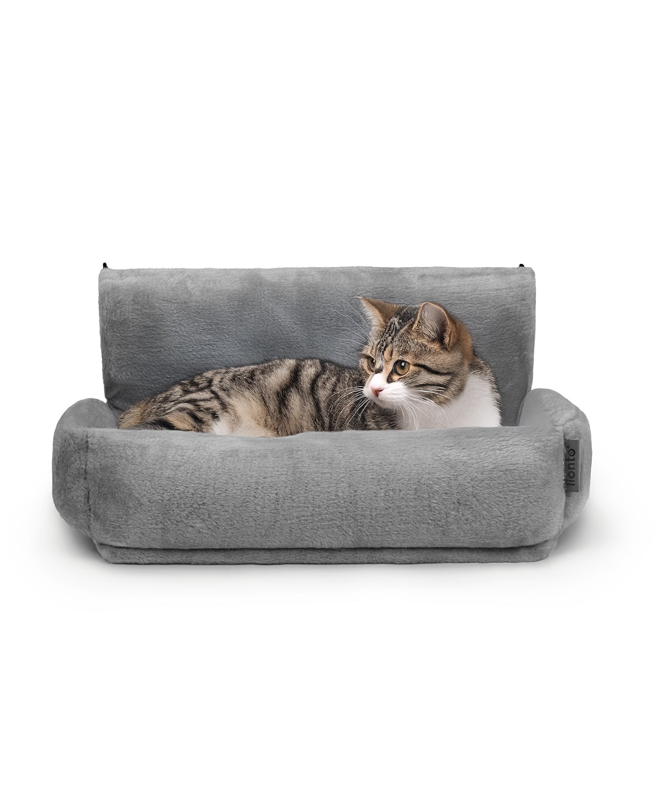 Katzenheizungsliege aus Plüsch