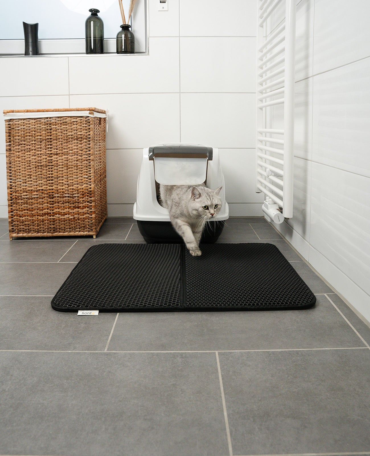 Doppellagige Katzenstreumatte