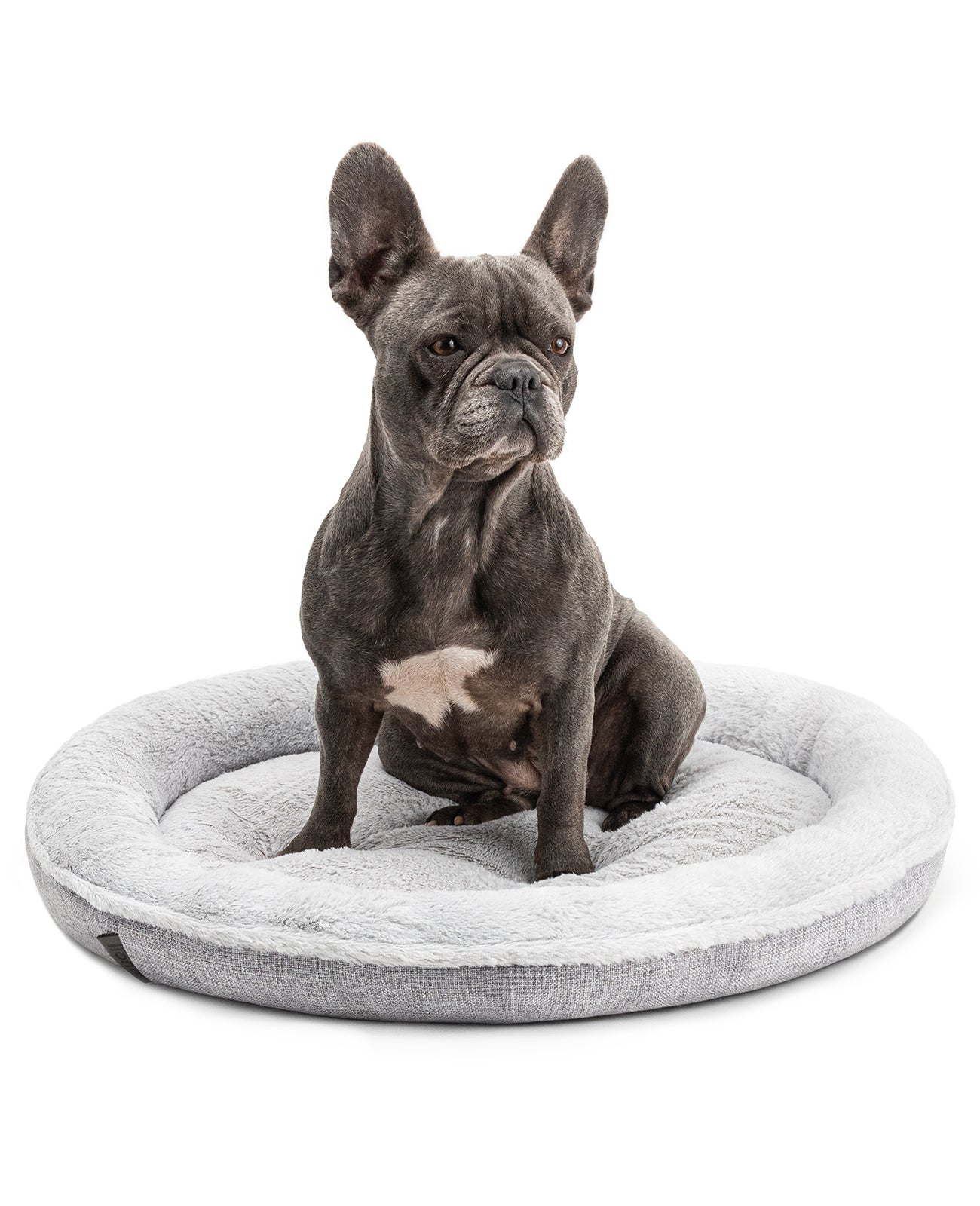 Rundes Hundebett in Donutform