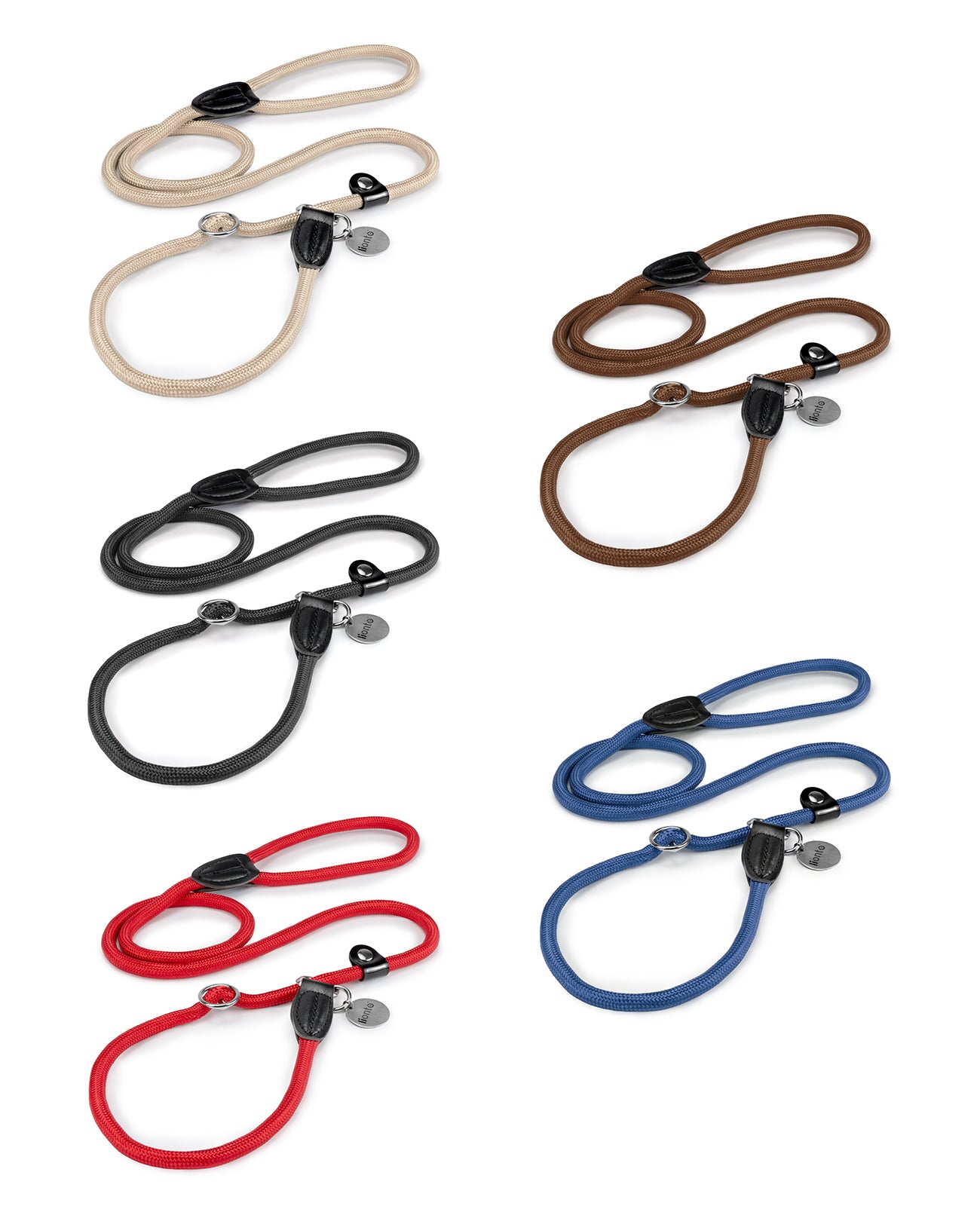 Hundeleine mit Zugstopp