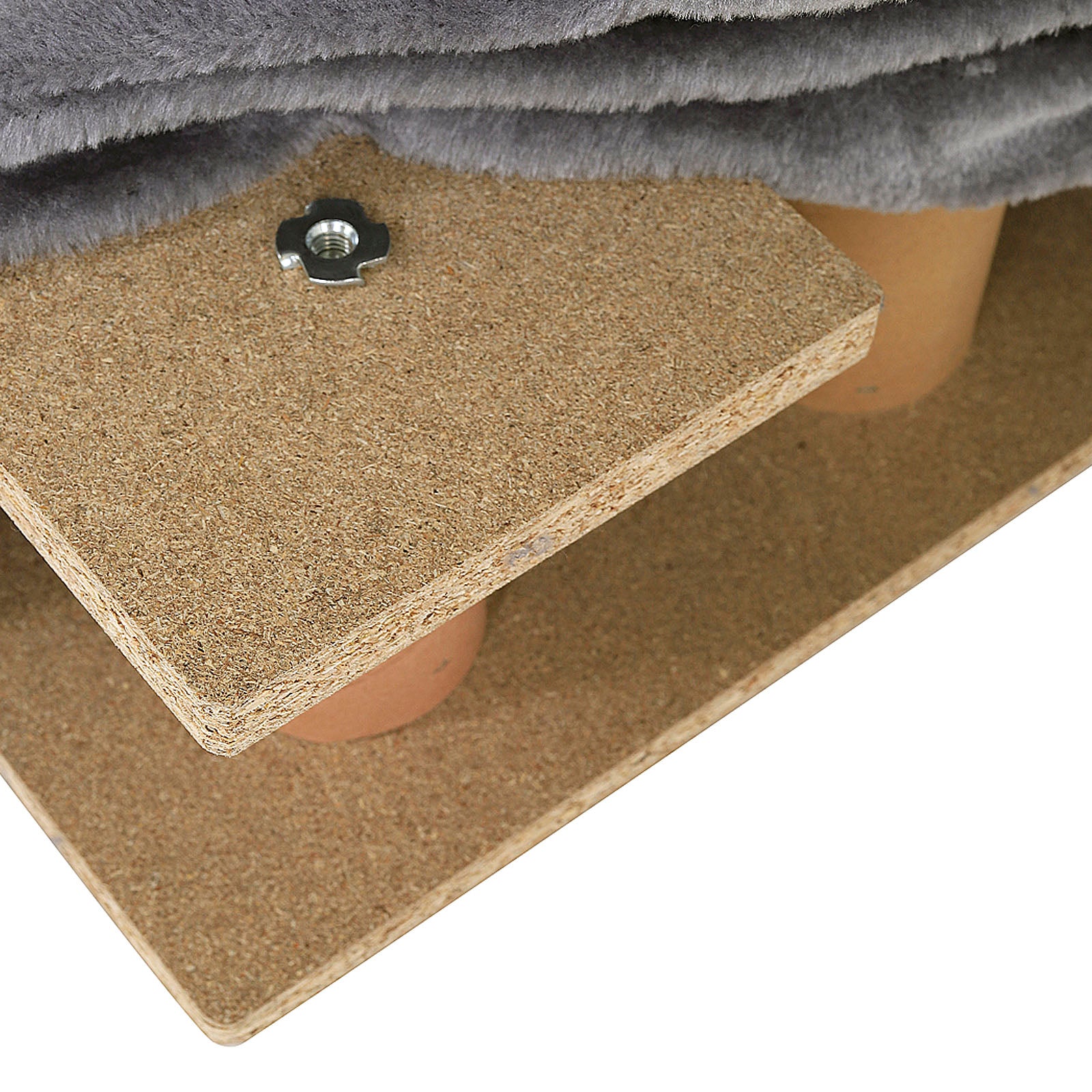 Katzentreppe mit Plüschbezug