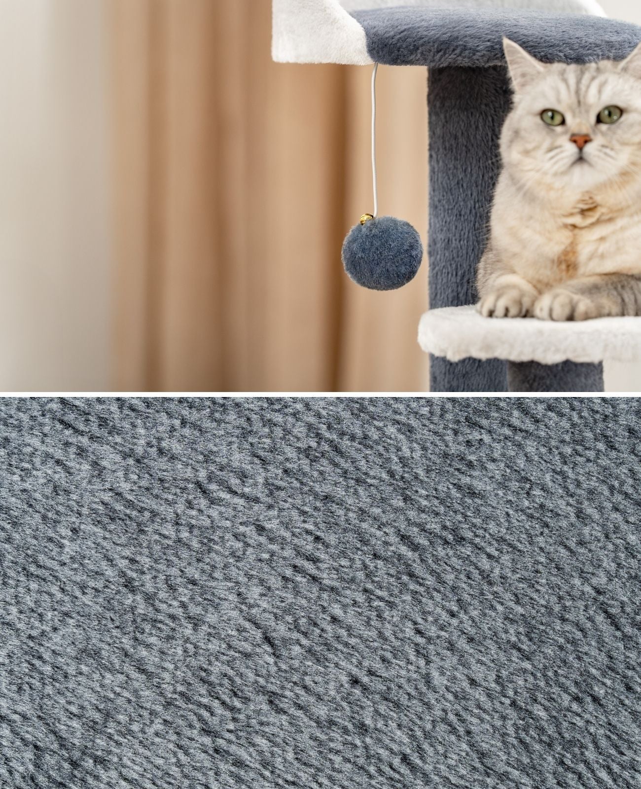 Katzenkratzbaum Höhe 65 cm