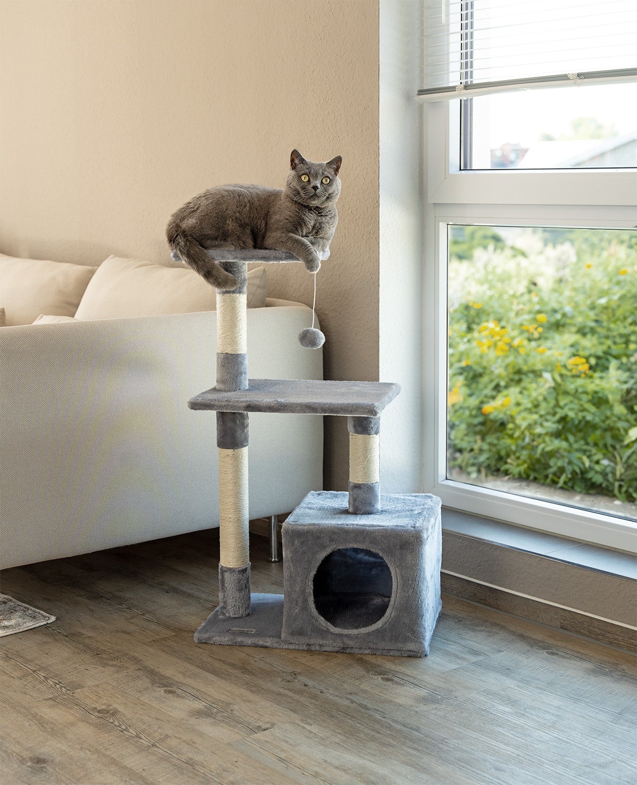 Katzenkratzbaum Höhe 85 cm