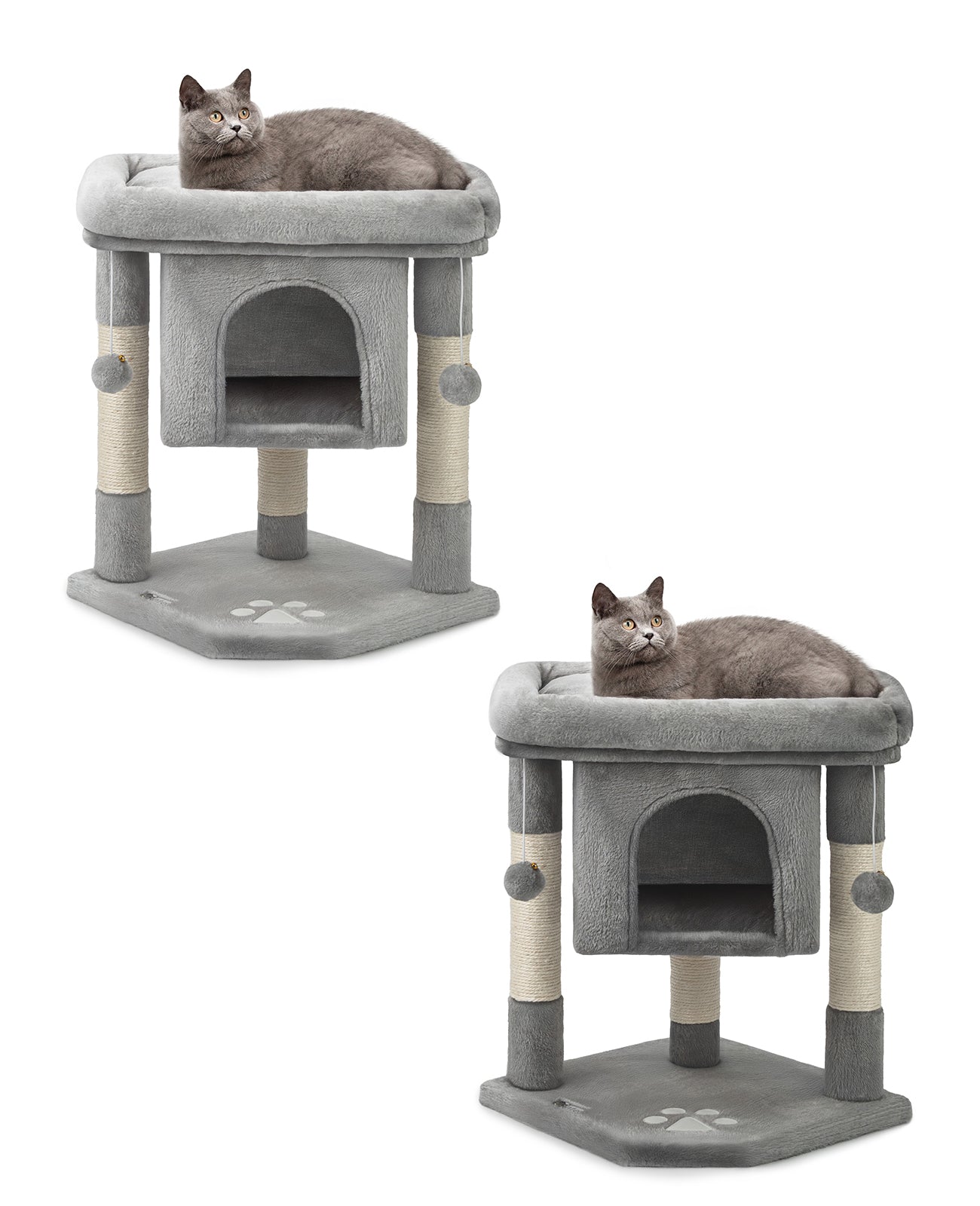 Katzenkratzbaum Höhe 60 cm