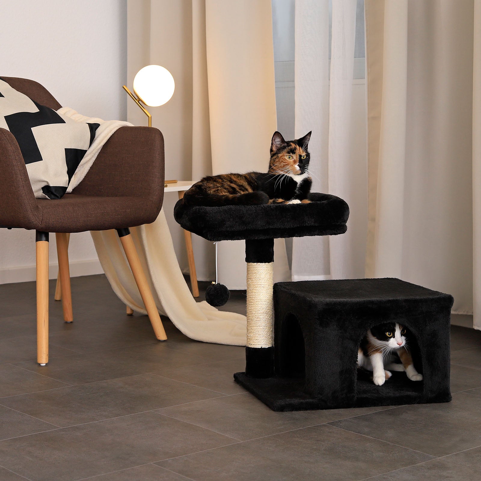 Katzenkratzbaum Höhe 50 cm