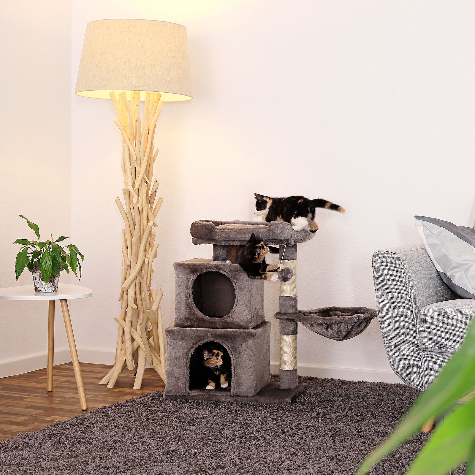 Katzenkratzbaum Höhe 70 cm