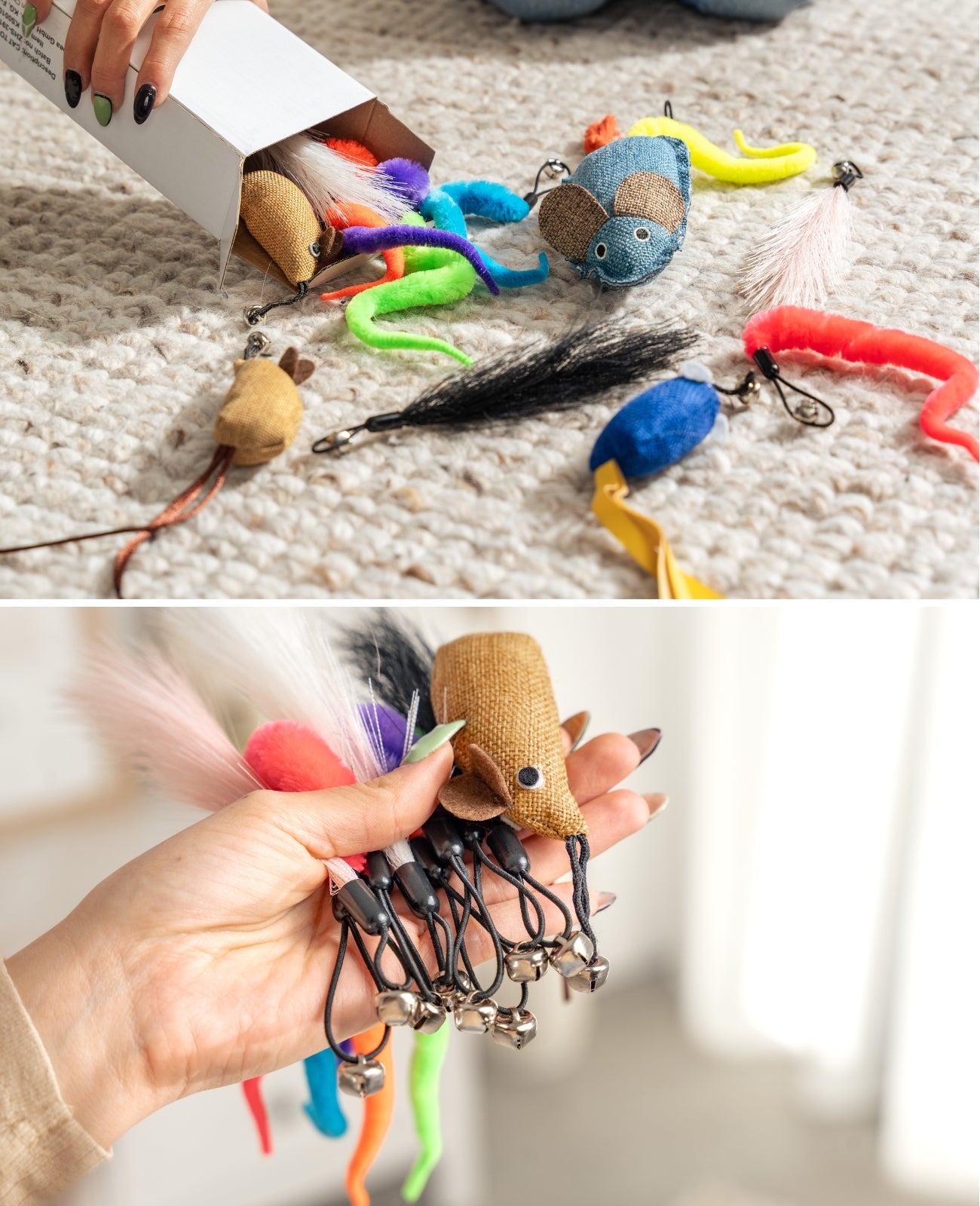 Katzenspielzeug 14-teilig