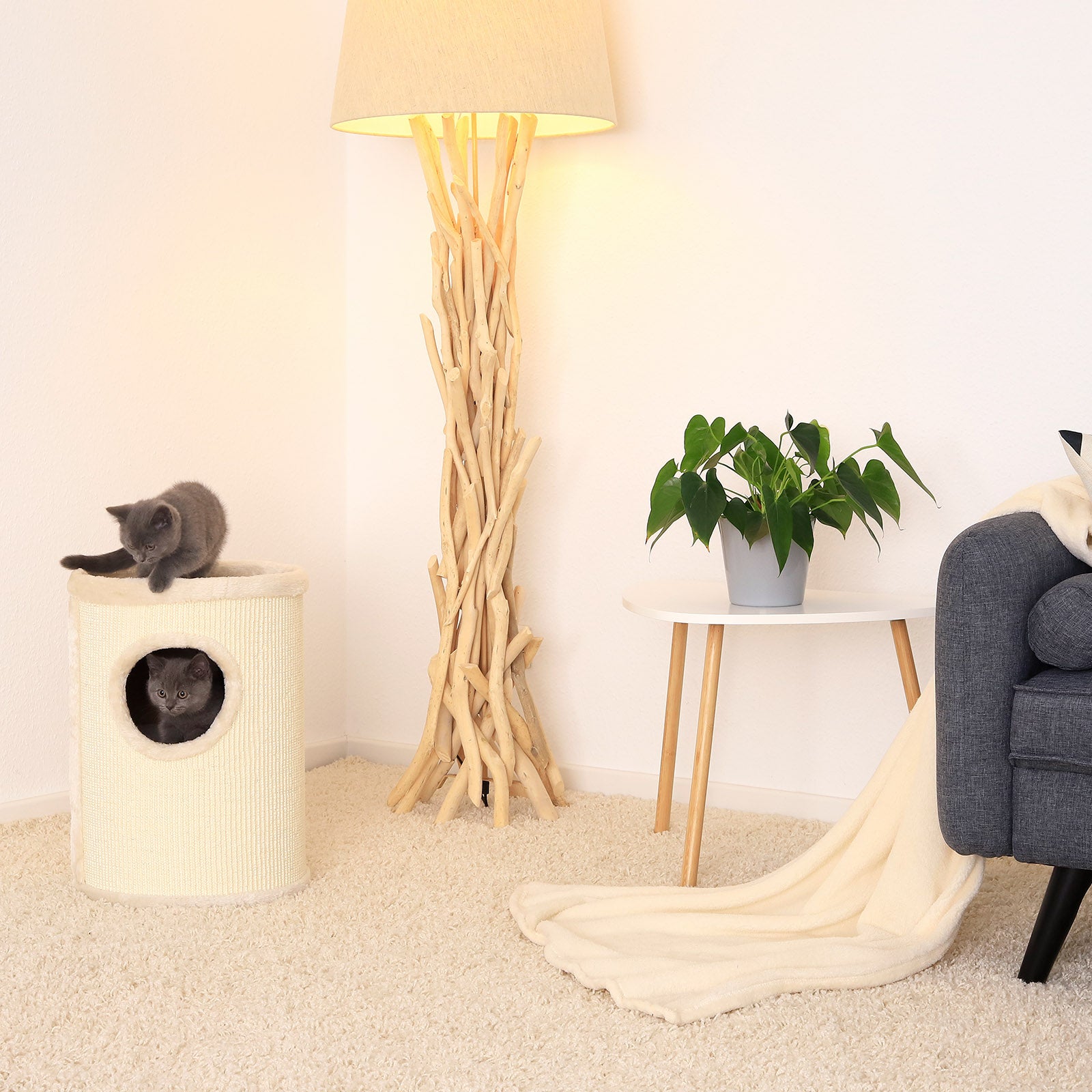 Kratztonne mit Sisal