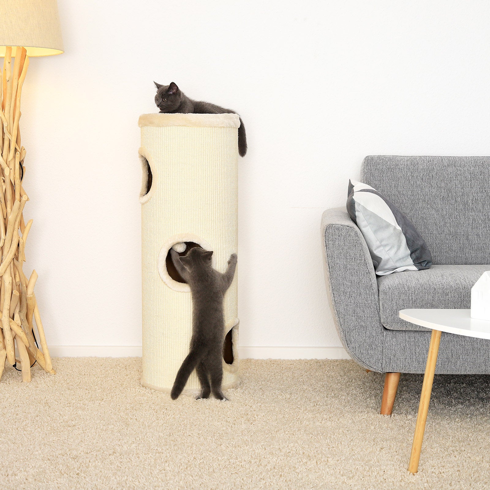 Kratztonne mit Sisal