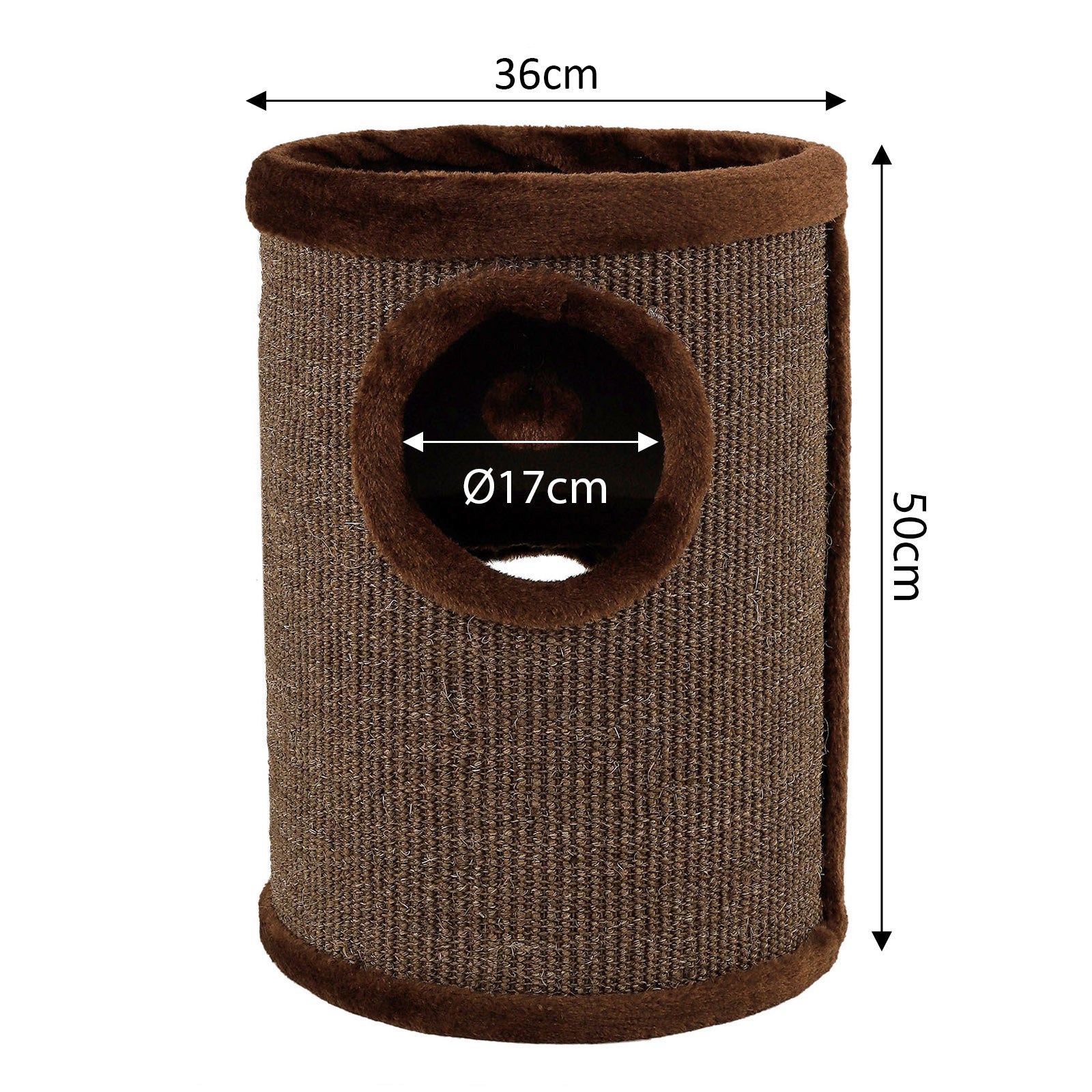 Kratztonne mit Sisal