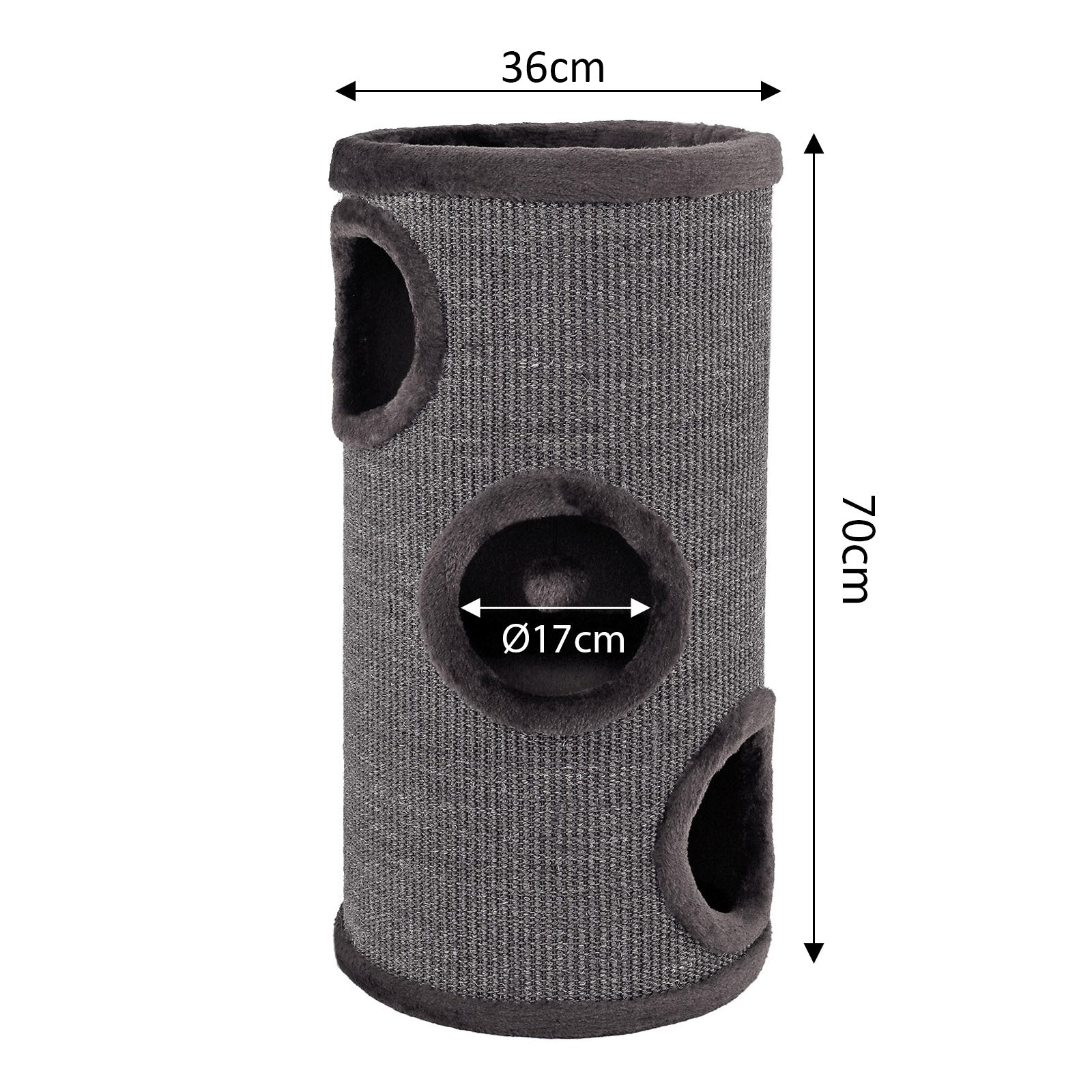 Kratztonne mit Sisal