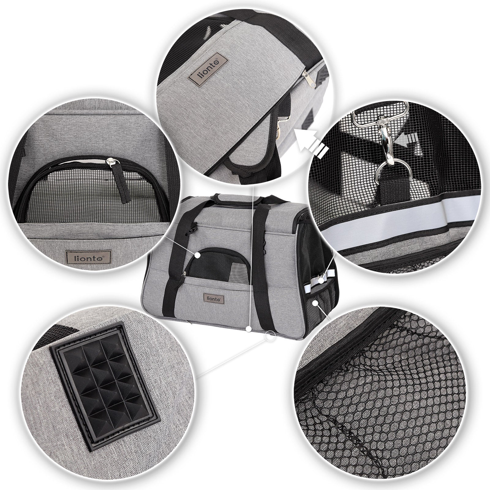 Faltbare Hundetransporttasche