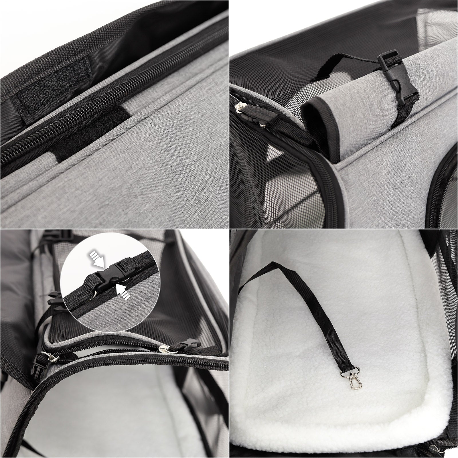 Faltbare Hundetransporttasche