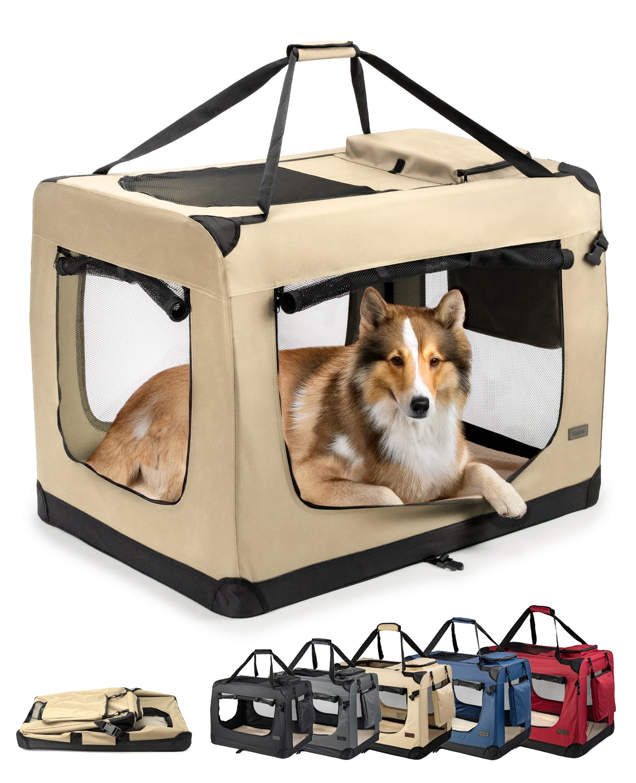 Hundetransportbox faltbar