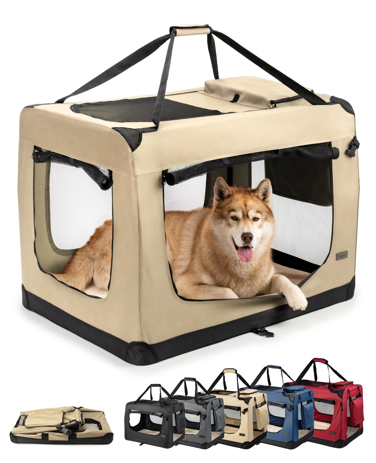 Hundetransportbox faltbar