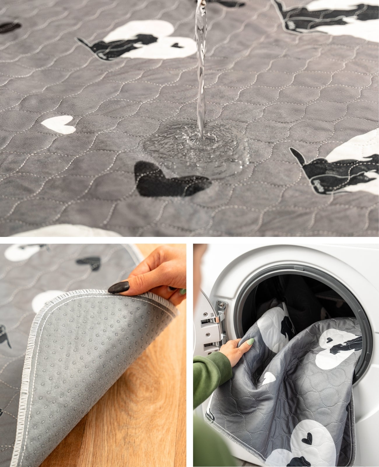 lionto wiederverwendbare Welpenunterlagen 2er-Set