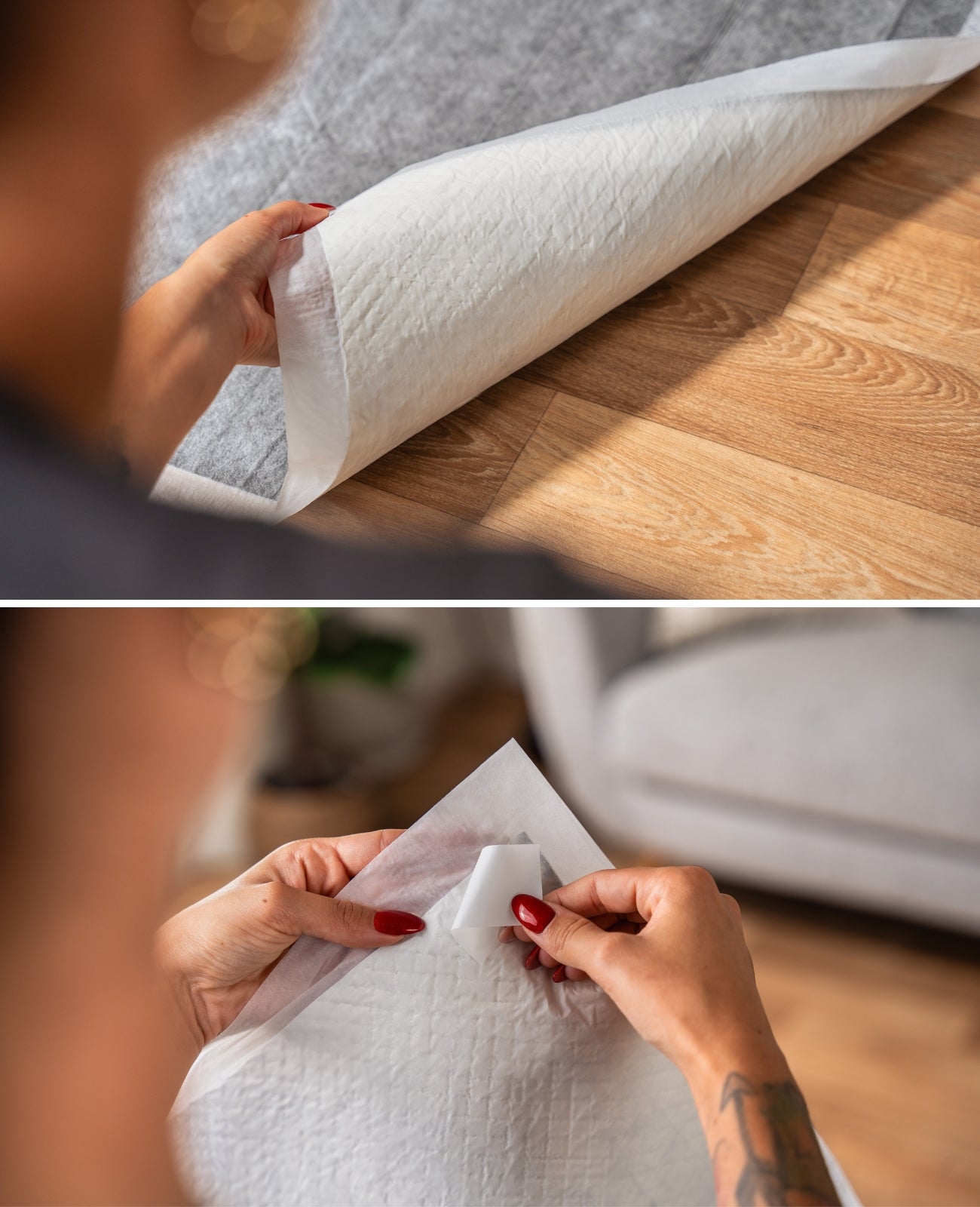 Hygieneunterlage mit Kohlefaser 6-lagig