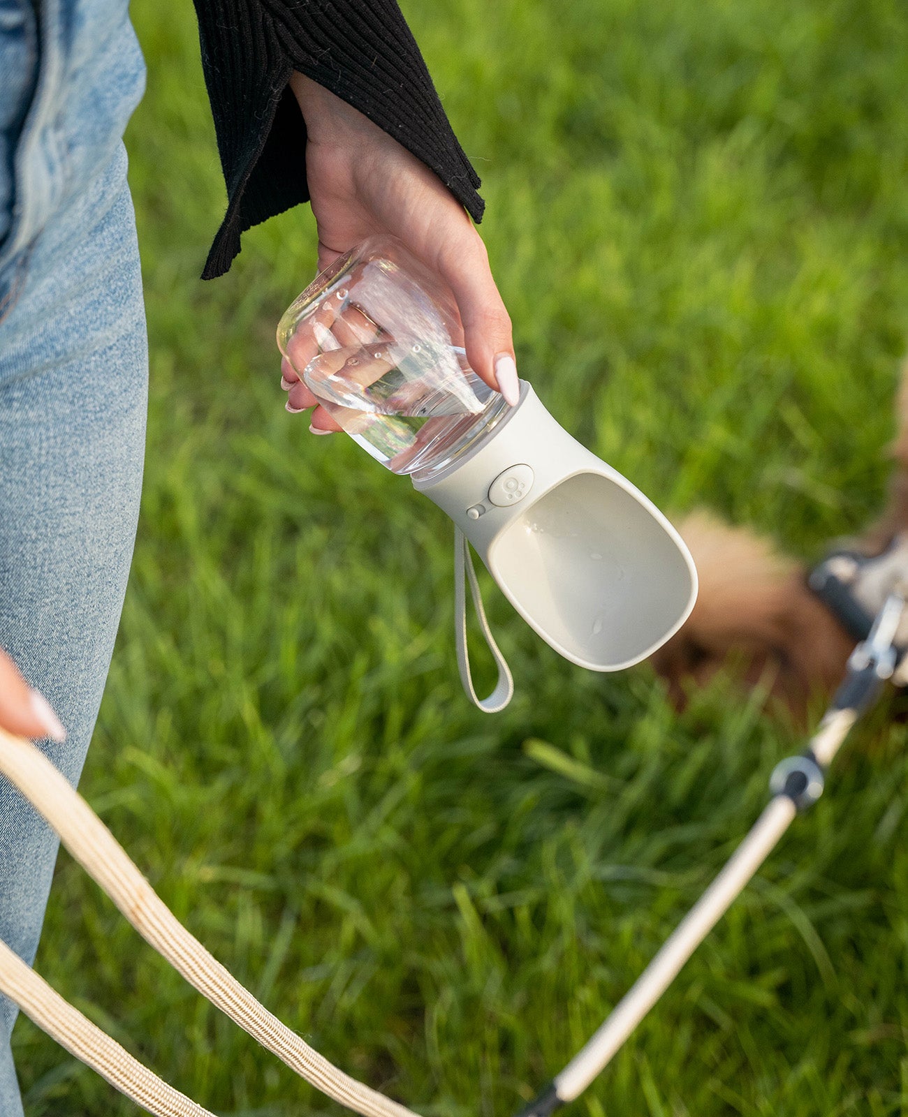 Wasserflasche für unterwegs