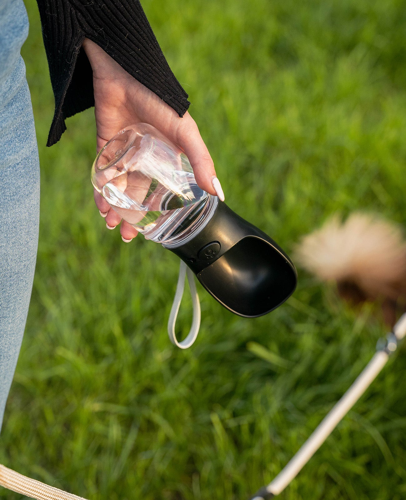 Wasserflasche für unterwegs
