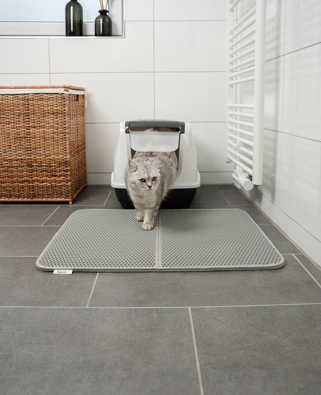 Doppellagige Katzenstreumatte