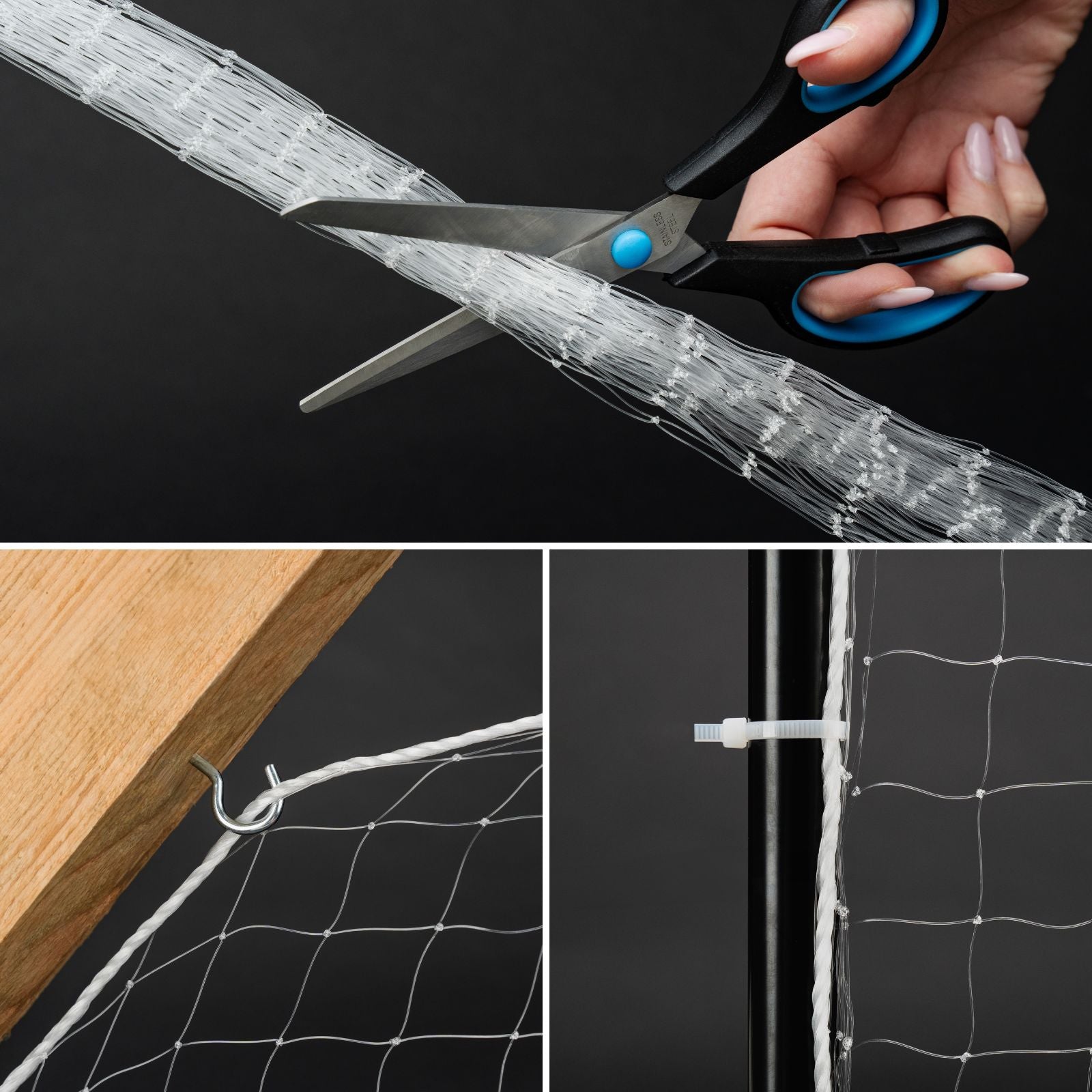 Katzenschutznetz für Balkon & Fenster