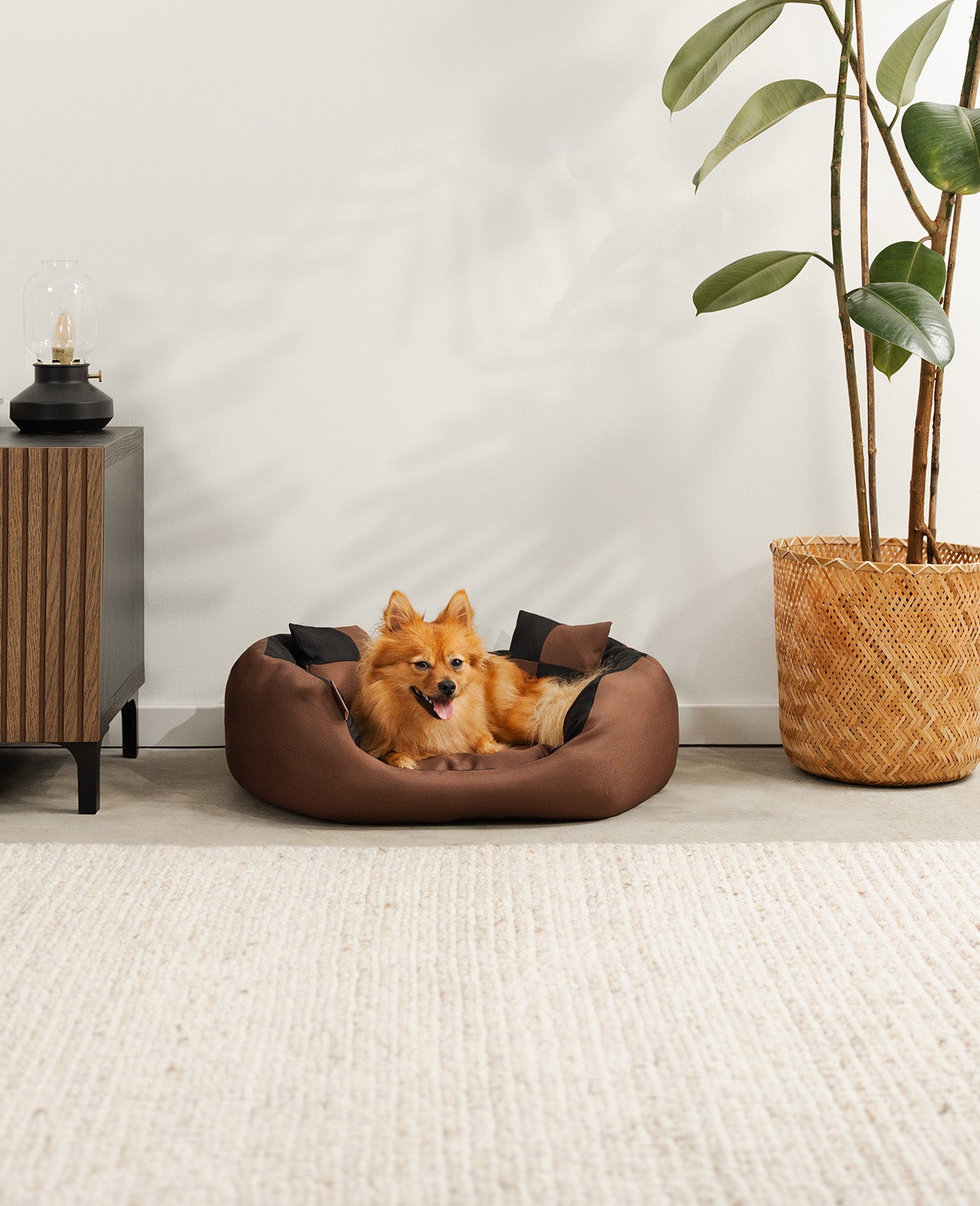 4-in-1 Hundebett mit Wendekissen