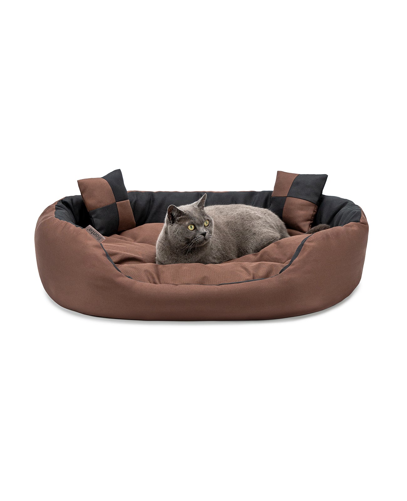4-in-1 Katzenbett mit Wendekissen