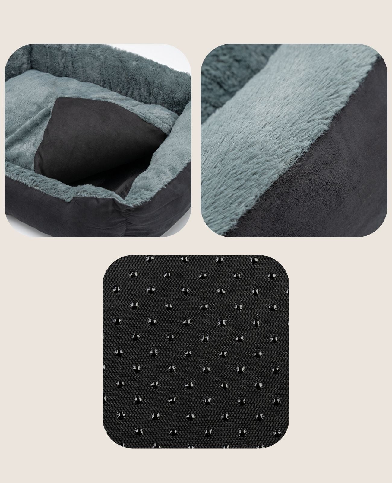 Katzenbett mit Wendekissen