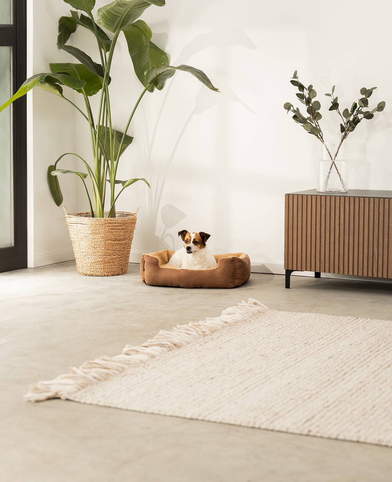 Hundebett mit Wendekissen
