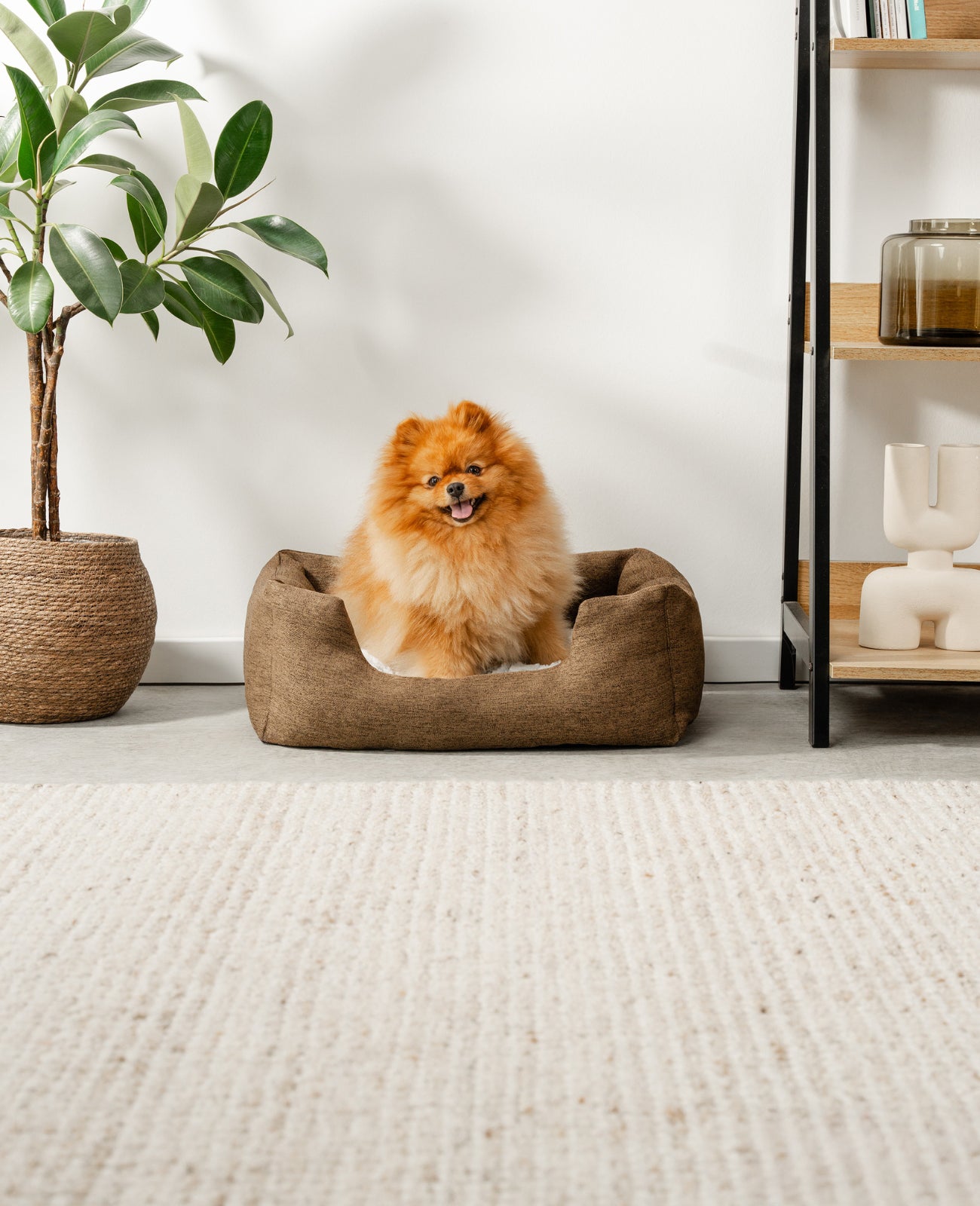 Hundebett mit Wendekissen