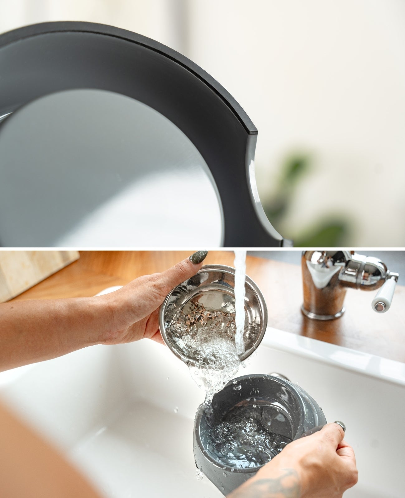 Katzennapf aus Melamin