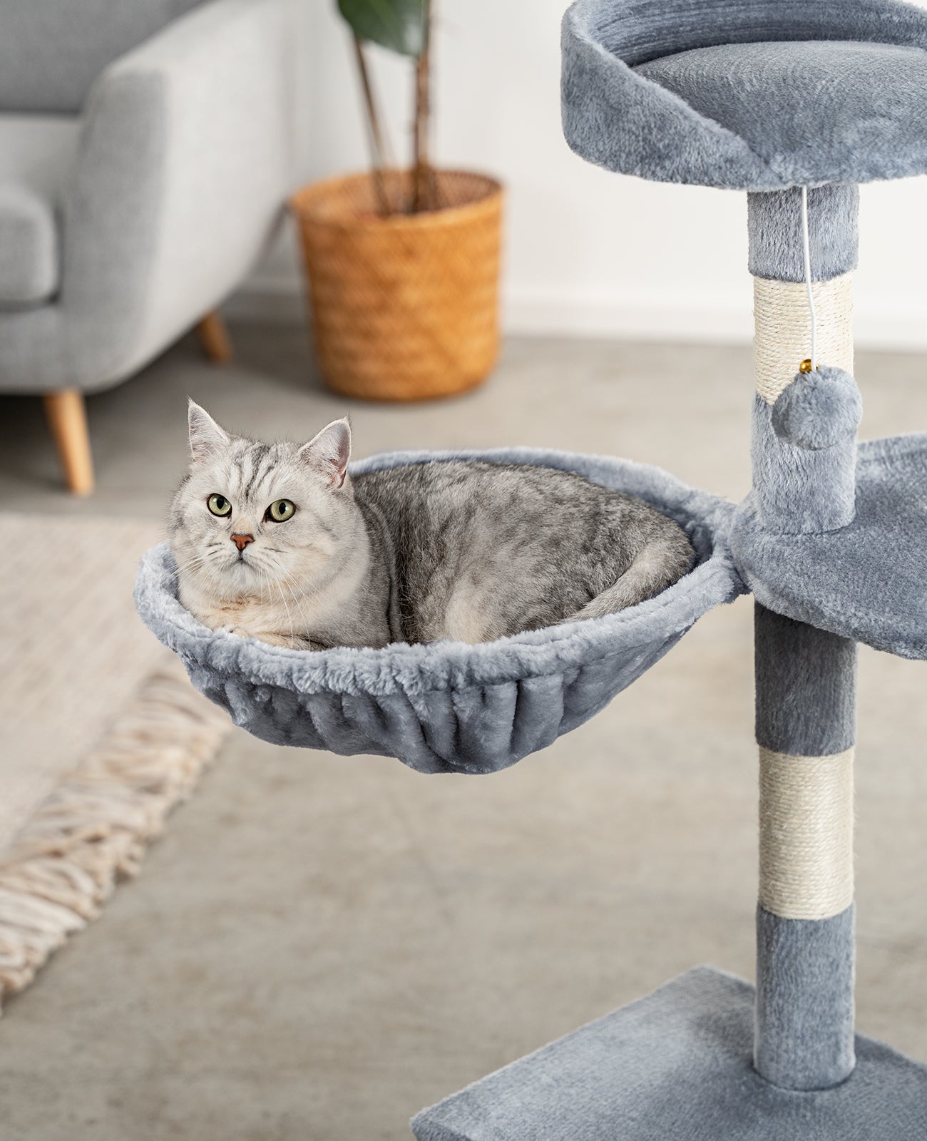 Liegemulde für Kratzbäume 40 cm Durchmesser, 15 - 25 cm Tiefe