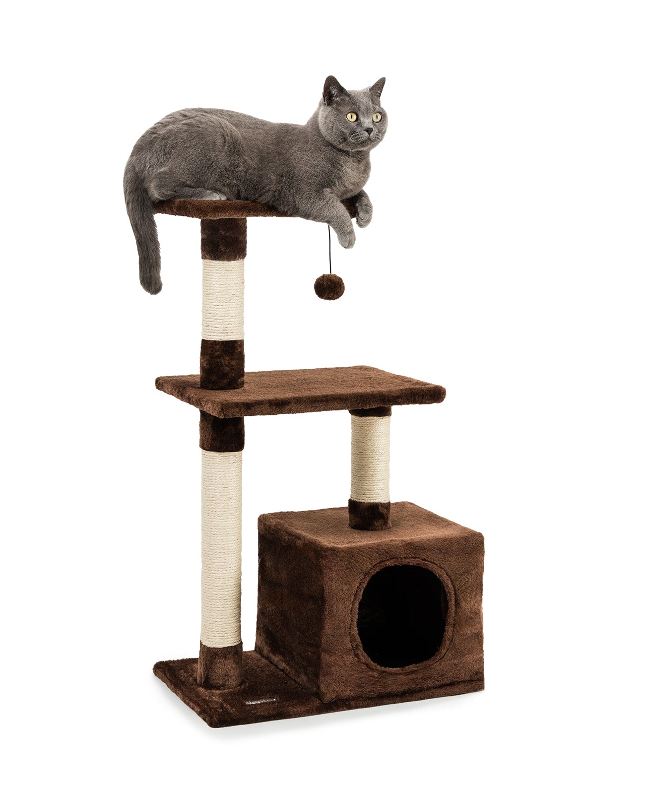 lionto kratzbaum Katzenkratzbaum Höhe 85 cm