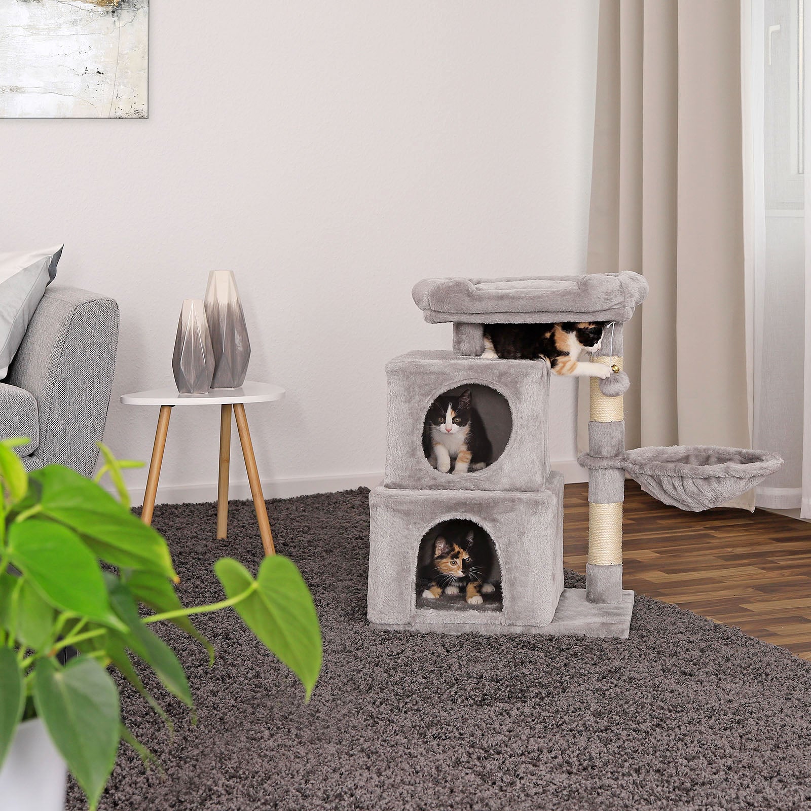 Katzenkratzbaum Höhe 70 cm