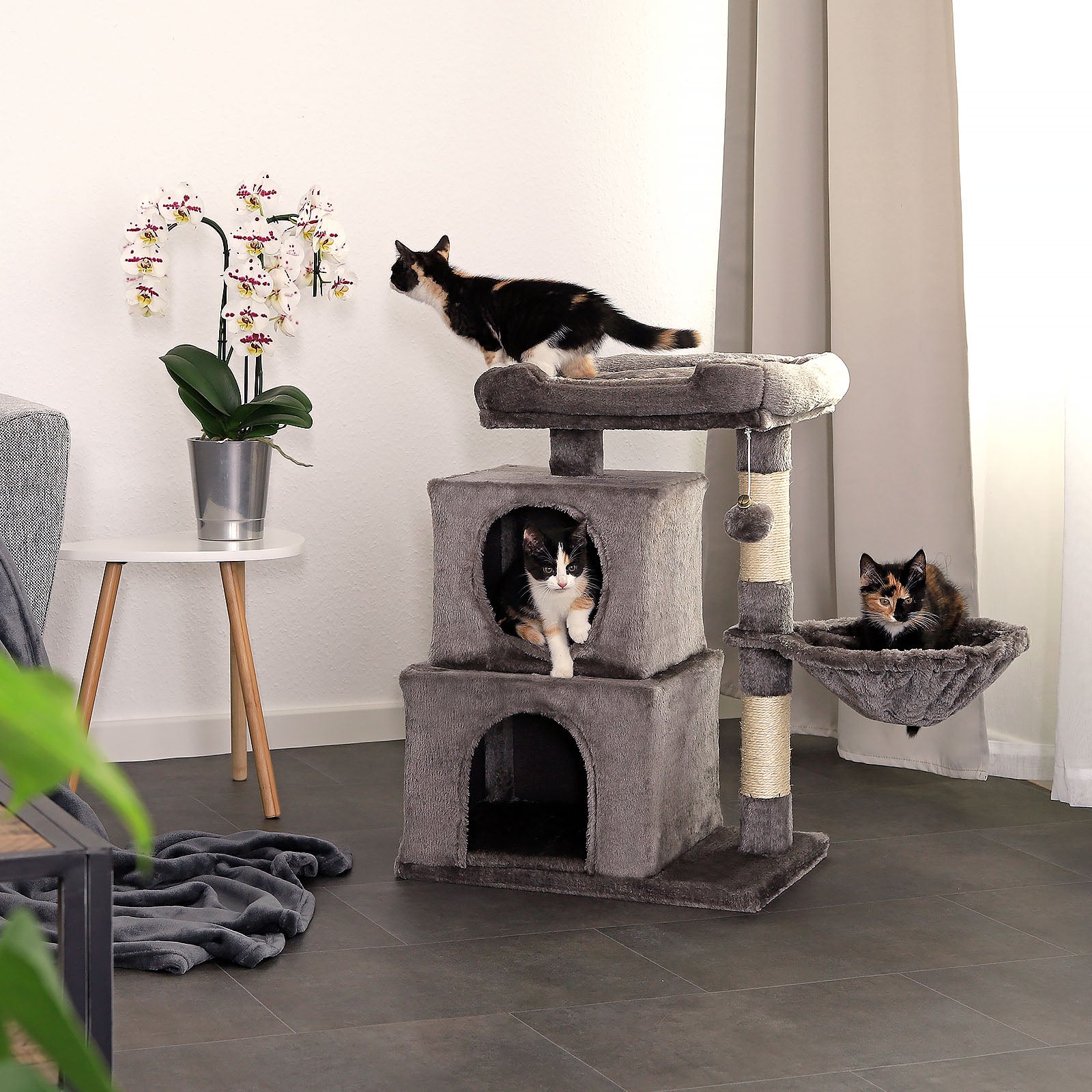 Katzenkratzbaum Höhe 70 cm