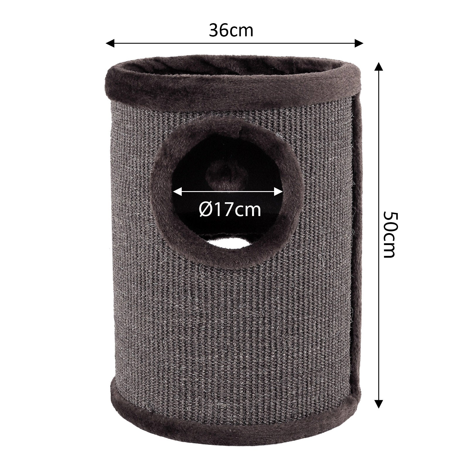 Kratztonne mit Sisal