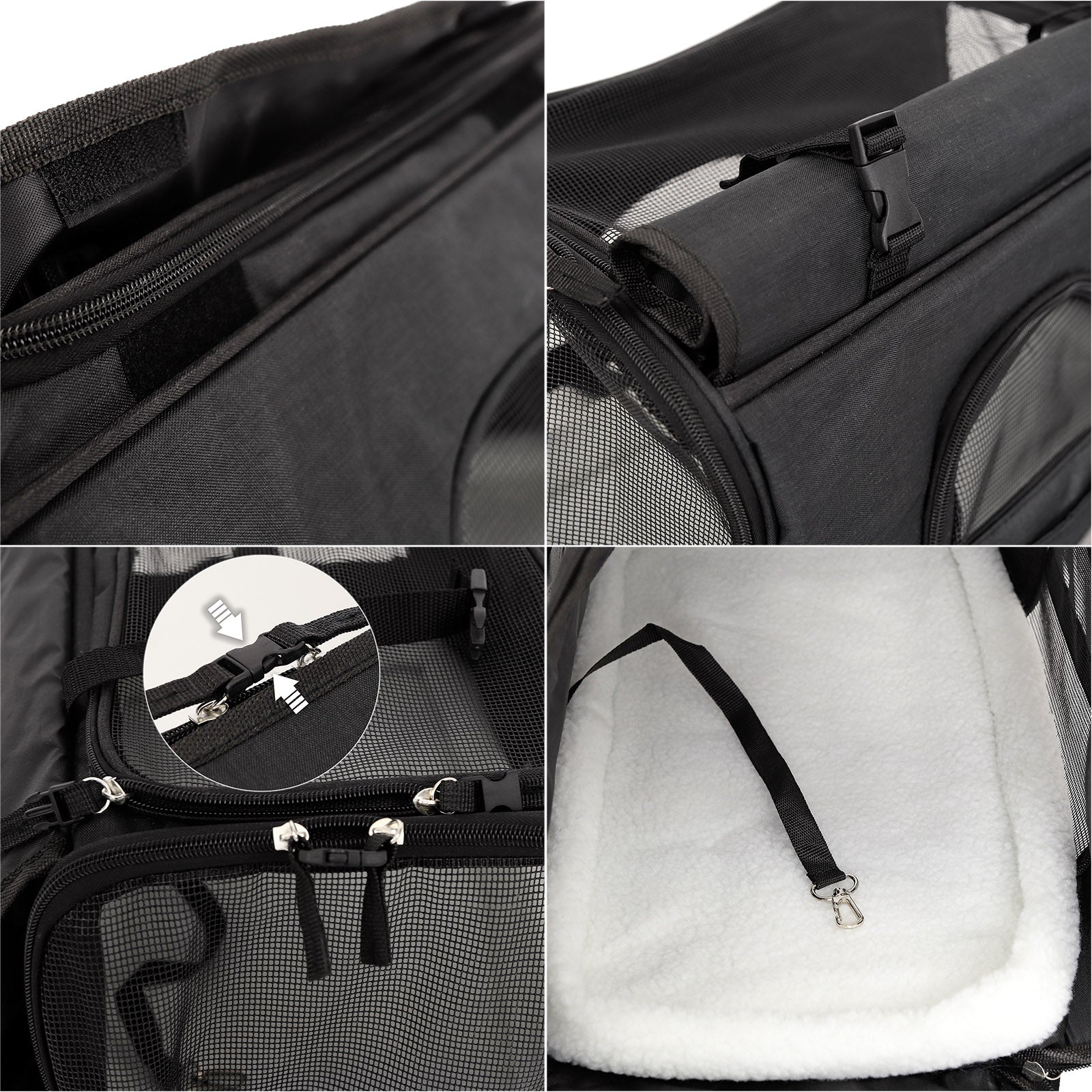 Faltbare Hundetransporttasche