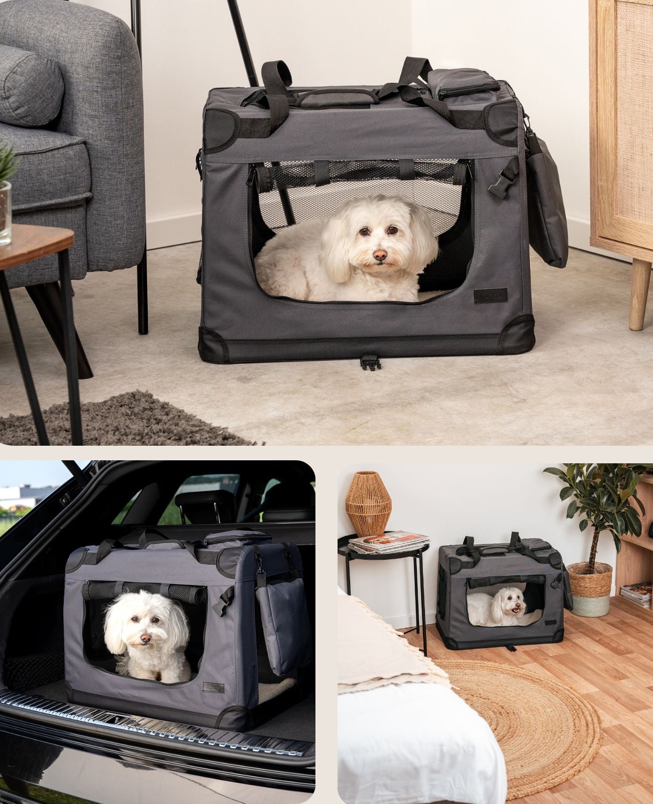 Hundetransportbox faltbar