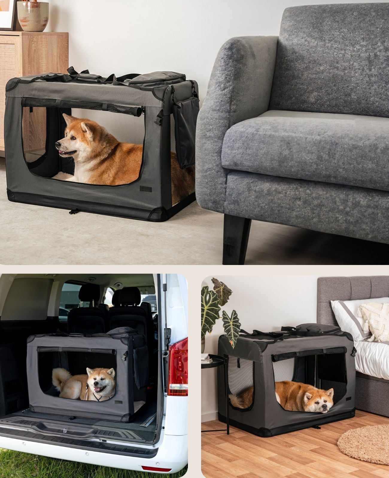 Hundetransportbox faltbar