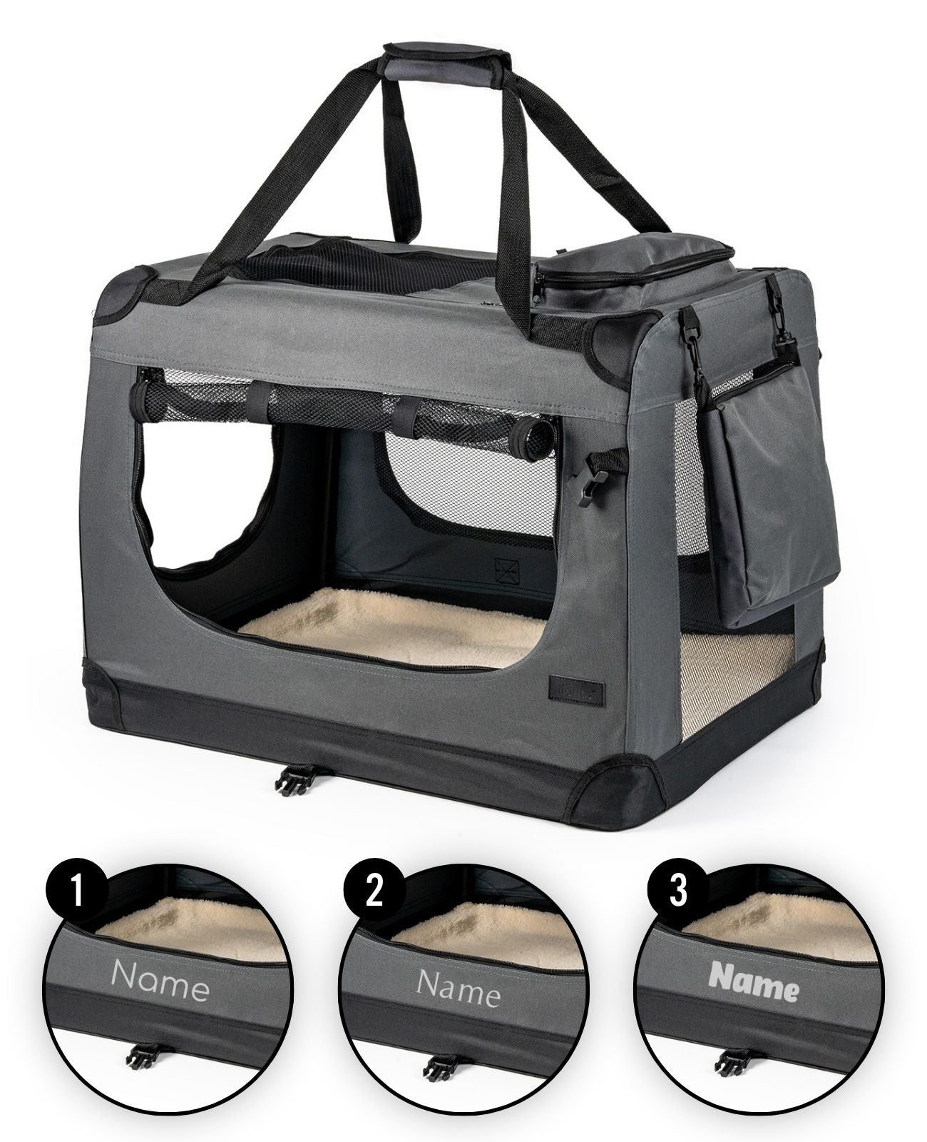 Transportbox, personalisiert